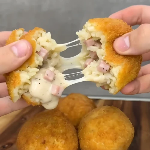 Arancini salé - Carbonara